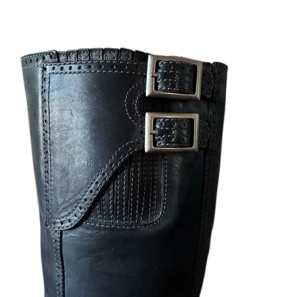 Lucky Brand Black Over the Knee Boots